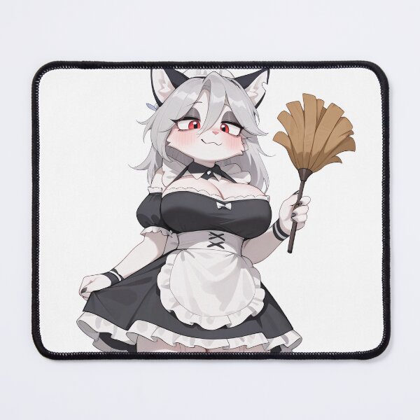Item preview, Loona Maid Kitty Version designed and sold by CeluniaMoon's Art - Cute Furry, Anime, and More! .