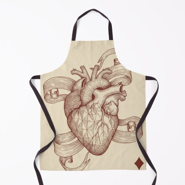 Item preview, Heart of Diamonds – Vintage Card with Dark Anatomy designed and sold by HeyHas.