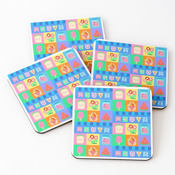 Item preview, Cute Camping Picnic Party Pattern for Spring Summer Kids Outdoor designed and sold by nuchz.