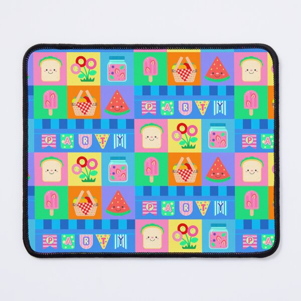 Item preview, Cute Camping Picnic Party Pattern for Spring Summer Kids Outdoor designed and sold by nuchz.