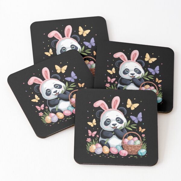 Item preview, Colorful Egg Happy Easter Day Cute Panda Bunny Egg Hunting1 designed and sold by IdunayaStore.