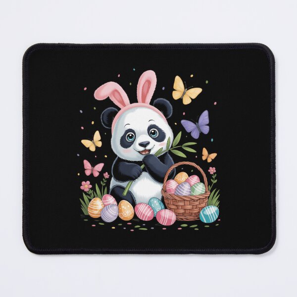 Item preview, Colorful Egg Happy Easter Day Cute Panda Bunny Egg Hunting1 designed and sold by IdunayaStore.