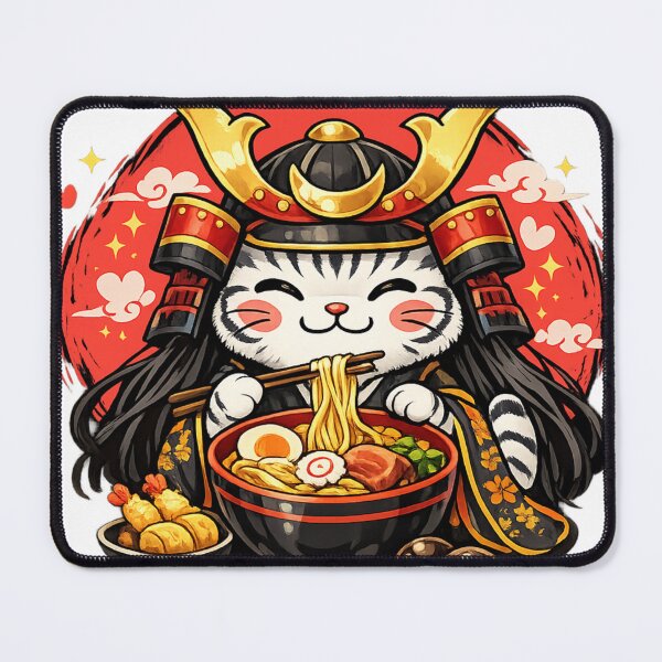 Item preview, Cute White Tiger Ramen Lover designed and sold by Ora-kuro.