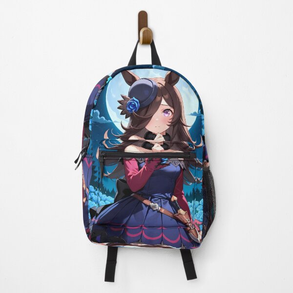 Item preview, Rice Shower Uma Musume Moonlight Blue Roses Garden Night designed and sold by Tokyonomad.