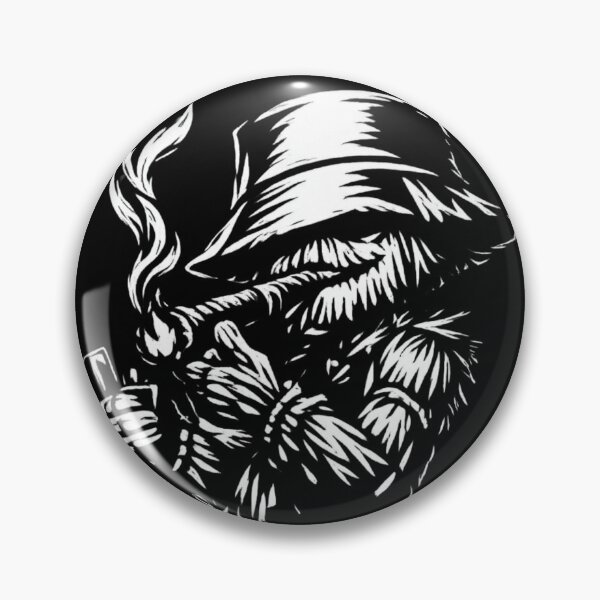 Item preview, Cigar Straw Man – Off-White POD Print for Dark T-Shirts designed and sold by JonelCrafts.