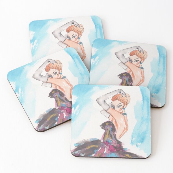Item preview, Vogue Inspired Fashion Illustration - the Muse Collection #3 designed and sold by alanamaeart.