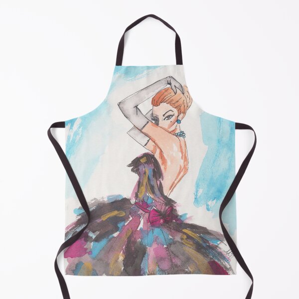Item preview, Vogue Inspired Fashion Illustration - the Muse Collection #3 designed and sold by alanamaeart.
