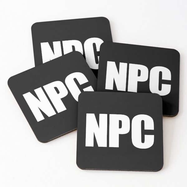 Item preview, NPC Non Playable Character - Funny Gaming Gift designed and sold by arzameldiza.