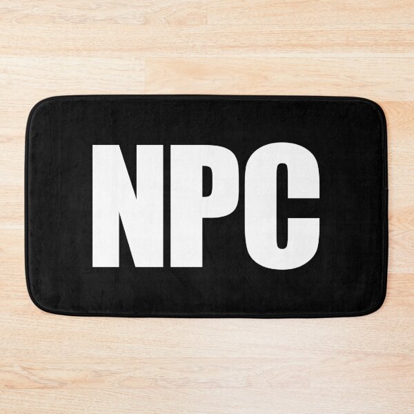 Item preview, NPC Non Playable Character - Funny Gaming Gift designed and sold by arzameldiza.