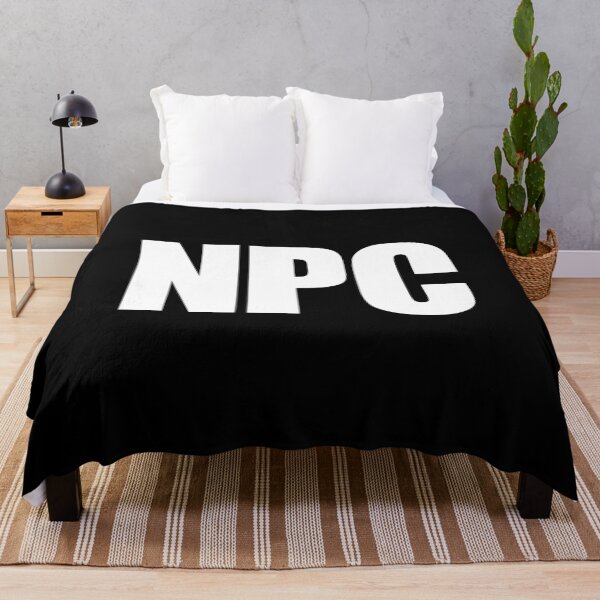 Item preview, NPC Non Playable Character - Funny Gaming Gift designed and sold by arzameldiza.