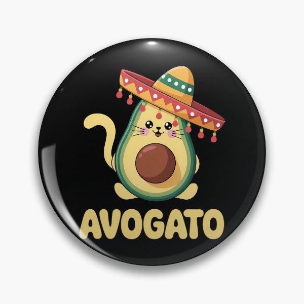 Item preview, Cute Avogato Cinco de Mayo Cat Avocado designed and sold by IdunayaStore.