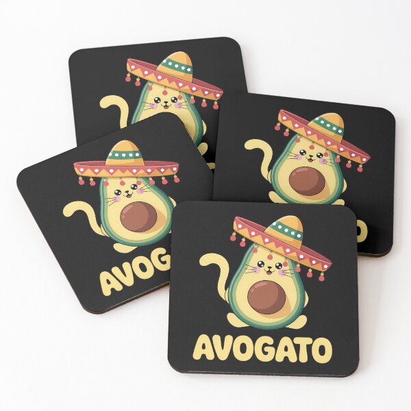 Item preview, Cute Avogato Cinco de Mayo Cat Avocado designed and sold by IdunayaStore.