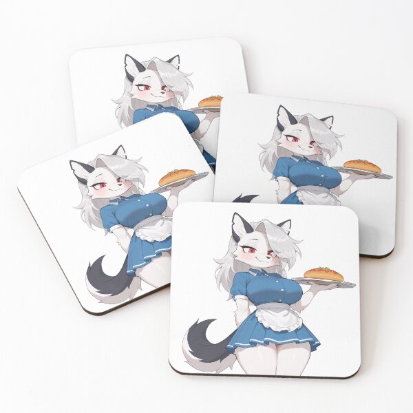 Item preview, Loona Restaurant Server designed and sold by CeluniaMoon's Art - Cute Furry, Anime, and More! .