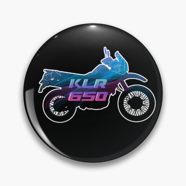 Item preview, KLR 650 Neon Adventure Bike Tee designed and sold by FroggyBaBoy.