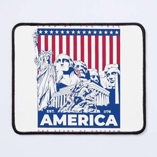 Item preview, 250th Anniversary Usa Freedom, America Est 1776, USA Memorial Day, Freedom USA designed and sold by RamneekFraty.