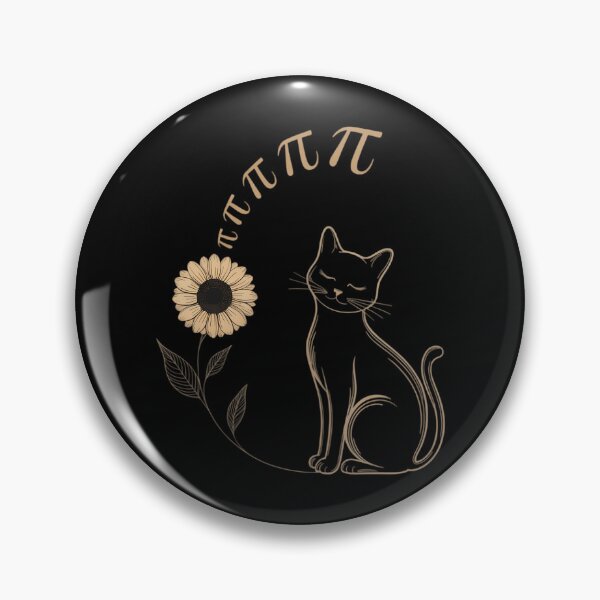 Item preview, Cat Sunflower Pi Day Math Teacher Sunshine Kitty Pi Symbols designed and sold by IdunayaStore.