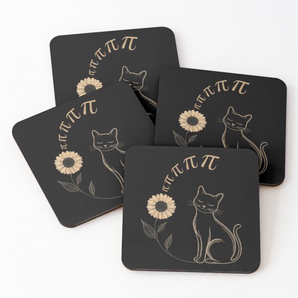 Item preview, Cat Sunflower Pi Day Math Teacher Sunshine Kitty Pi Symbols designed and sold by IdunayaStore.