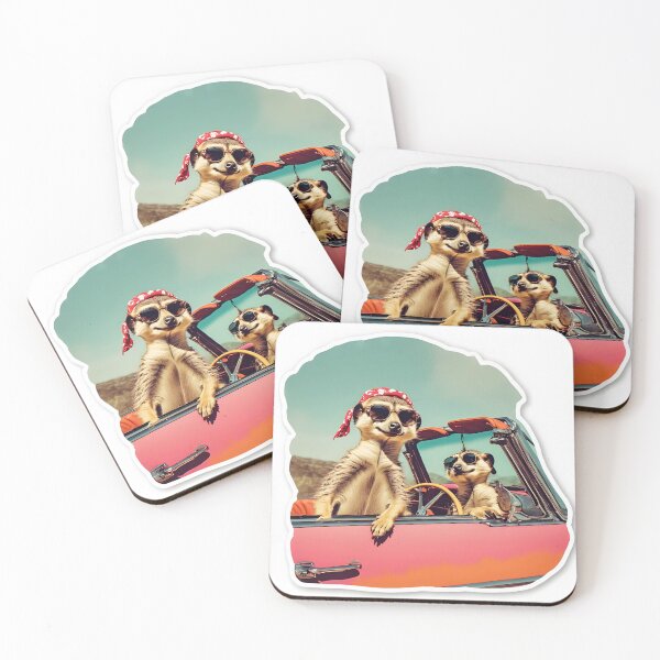 Item preview, Sunny Adventure: Meerkats Cruising in Style designed and sold by RainToday.