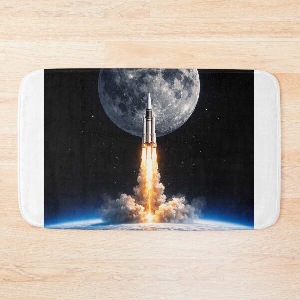 Item preview, Artemis II Cinematic Space Mission Poster Art designed and sold by wilnickvisuals.