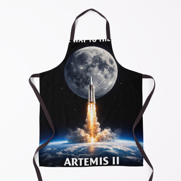 Item preview, Artemis II Cinematic Space Mission Poster Art designed and sold by wilnickvisuals.