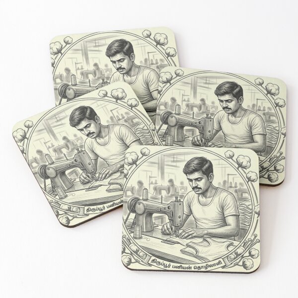 Item preview, Tiruppur Textile Artisan: The Soul of South Indian Garments designed and sold by RadhadineshArt.