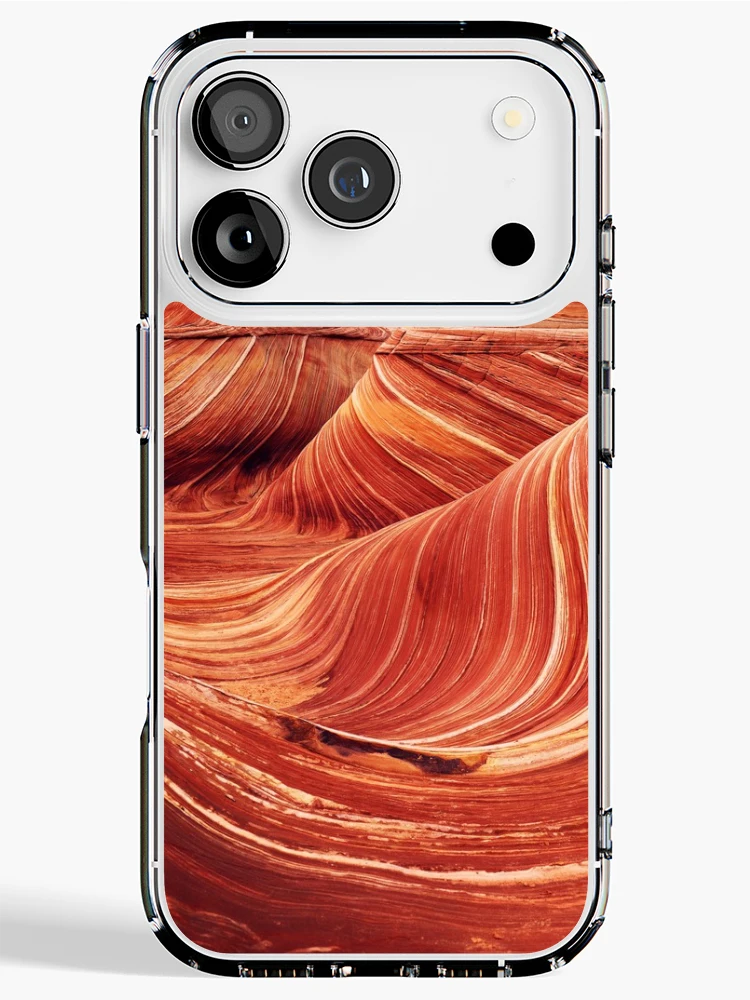 Thumbnail 1 of 5, iPhone Case, The Wave designed and sold by The Studio Red.