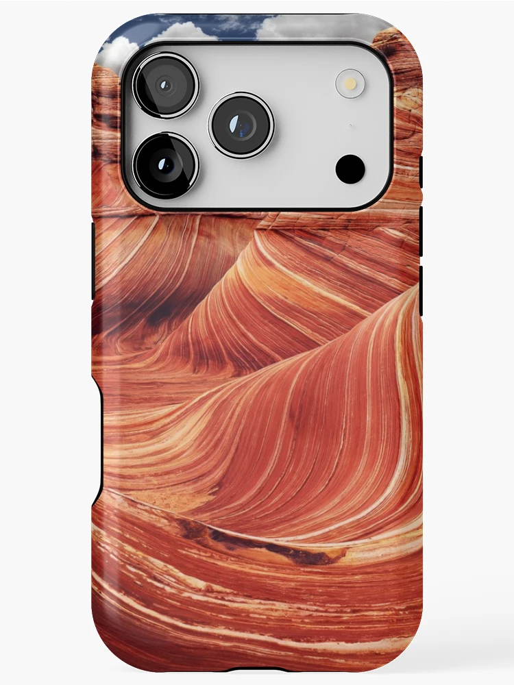 Thumbnail 1 of 4, iPhone Case, The Wave designed and sold by The Studio Red.