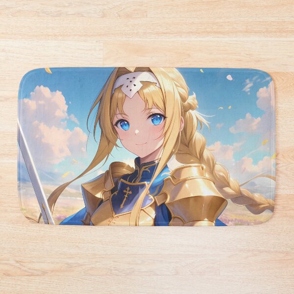 Item preview, Radiant Alice Zuberg Sword Art Online serene fantasy meadow anime beauty designed and sold by Tokyonomad.