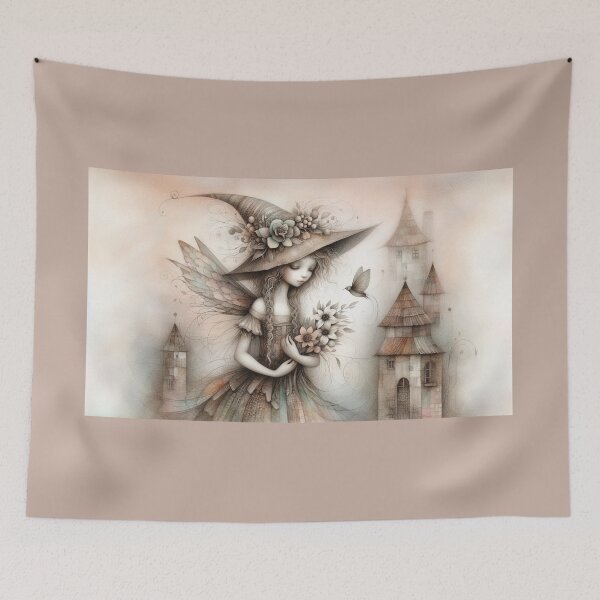Item preview, Mystic Beauty Fairy designed and sold by Beyondnote-Art.