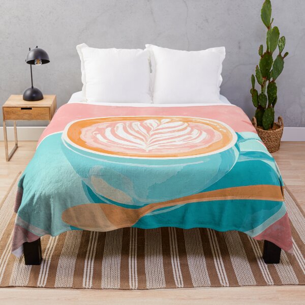 Item preview, Pastel Coffee Illustration – Soft Aesthetic Drink Design designed and sold by BobaBunny76.