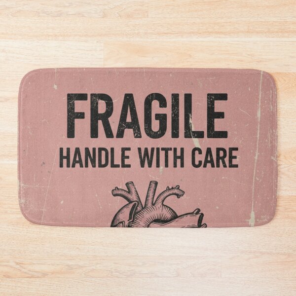Item preview, Fragile – Heartbroken with Grunge Aesthetic designed and sold by HeyHas.