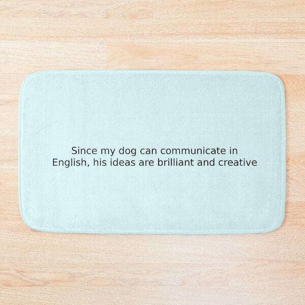 Item preview, Since my dog can communicate in English, his ideas are brilliant and creative designed and sold by English Learning.