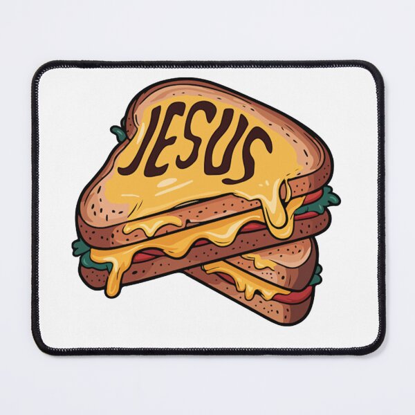 Item preview, Cheesus Sandwich Funny Jesus Meme Sarcastic designed and sold by dal-koz-ar.