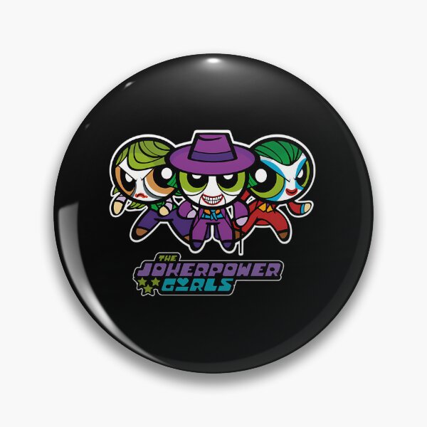 Item preview,  The Jokerpower Girls Dc Villains Powerpuff Mashup Crossover Fan designed and sold by sodoprod.