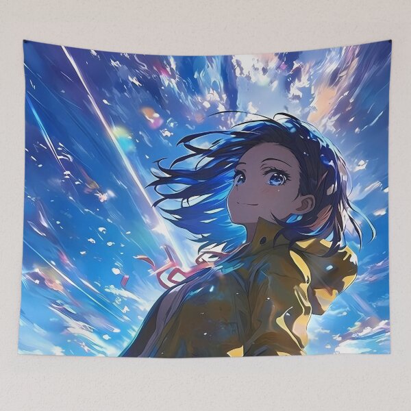 Item preview, Elegant Nanami Mami Rent A Girlfriend anime sunset warm beauty charm designed and sold by Tokyonomad.