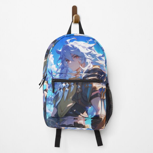 Item preview, Wild Razor Genshin Impact anime sky fierce energy freedom designed and sold by Tokyonomad.
