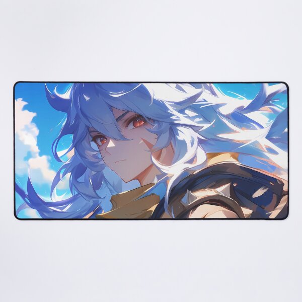 Item preview, Wild Razor Genshin Impact anime sky fierce energy freedom designed and sold by Tokyonomad.
