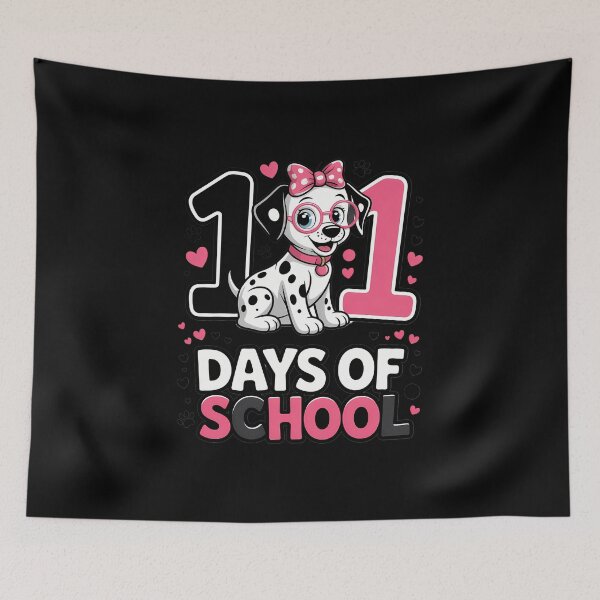 Item preview, 101 Days Cute Dog 100th Day of School Girl Teacher Kid designed and sold by FaithAbbott.