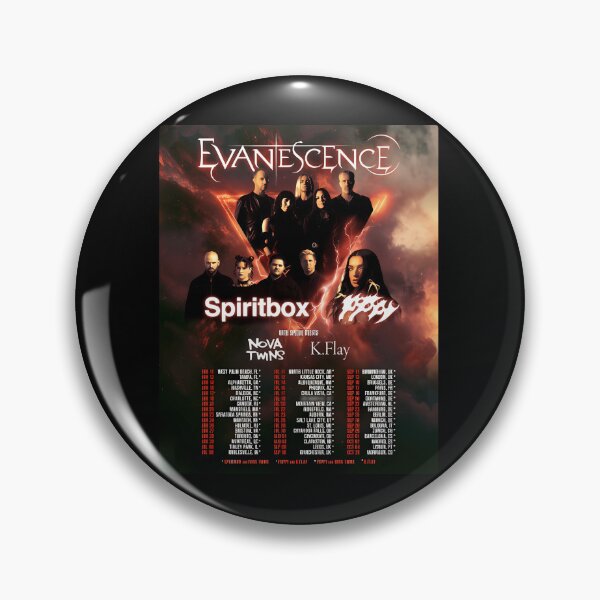 Item preview, Evanescence 2026 Tour designed and sold by sodoprod.