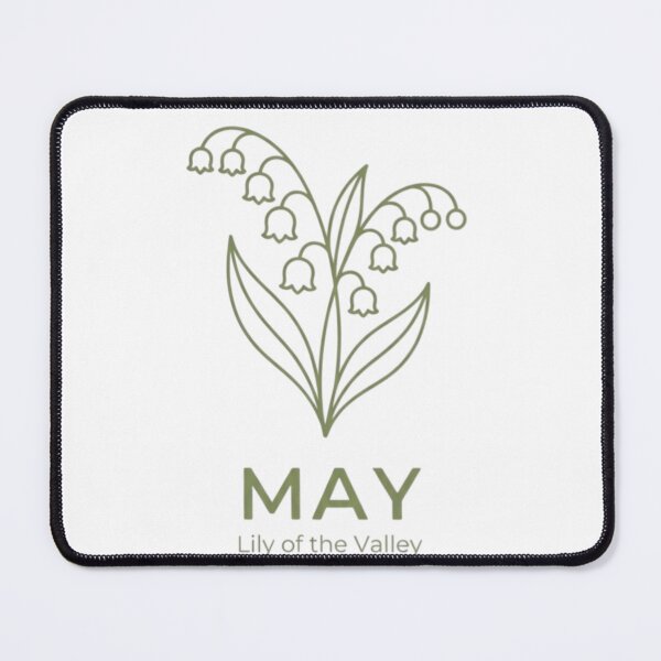 Item preview, May Birth Month Flower Lily of the Valley Floral Art Mother's Day designed and sold by MidhwikaDesigns.