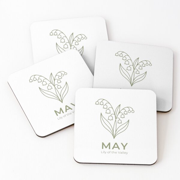 Item preview, May Birth Month Flower Lily of the Valley Floral Art Mother's Day designed and sold by MidhwikaDesigns.