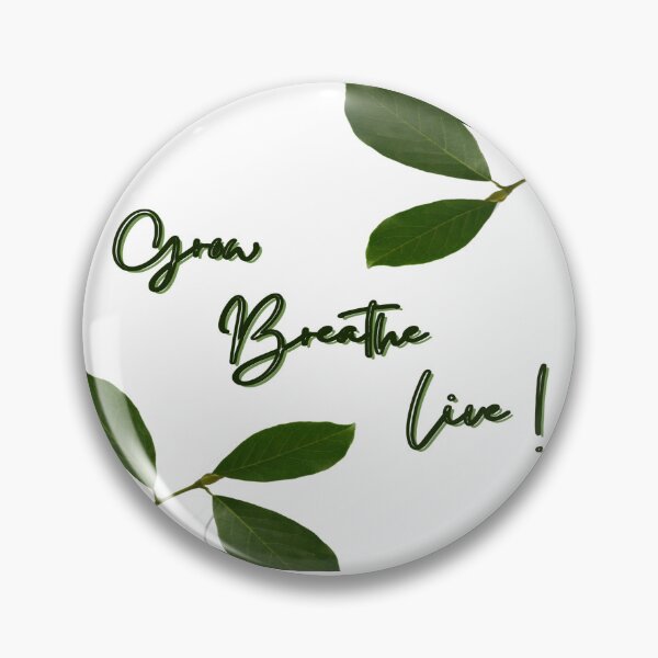 Item preview, Organic Balance - Grow Breathe Live Minimalist Botanical Art designed and sold by Leafy Logic.