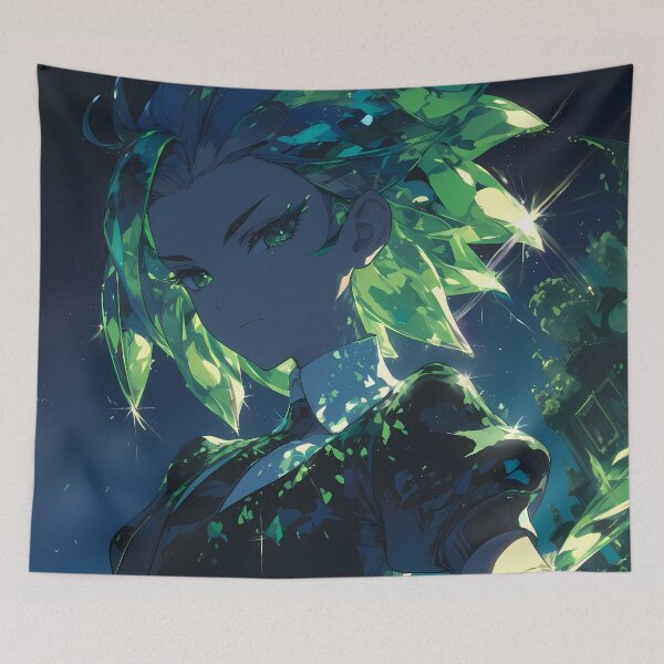 Item preview, Luminous Rutile Land Of The Lustrous anime night crystal glow mystic beauty designed and sold by Tokyonomad.