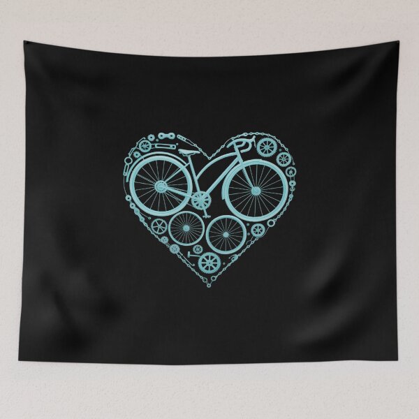 Item preview, Cycling Lover Cyclist Valentines Day Gift MTB Bicycle designed and sold by IdunayaStore.