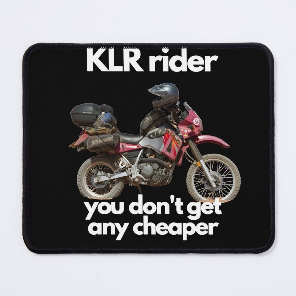 Item preview, Funny KLR Rider Budget Bike Tee designed and sold by FroggyBaBoy.