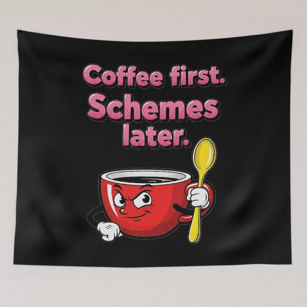 Item preview, Pop Comic Art "Coffee First" designed and sold by UrbanPrts.