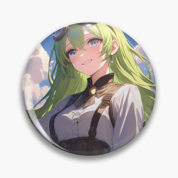 Item preview, Brilliant Alina Gray Magia Record anime sky magic vibrant mystic charm designed and sold by Tokyonomad.