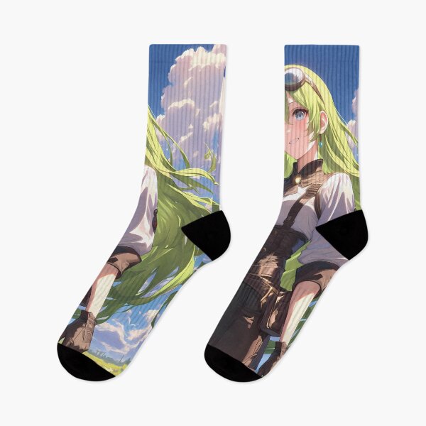 Item preview, Brilliant Alina Gray Magia Record anime sky magic vibrant mystic charm designed and sold by Tokyonomad.