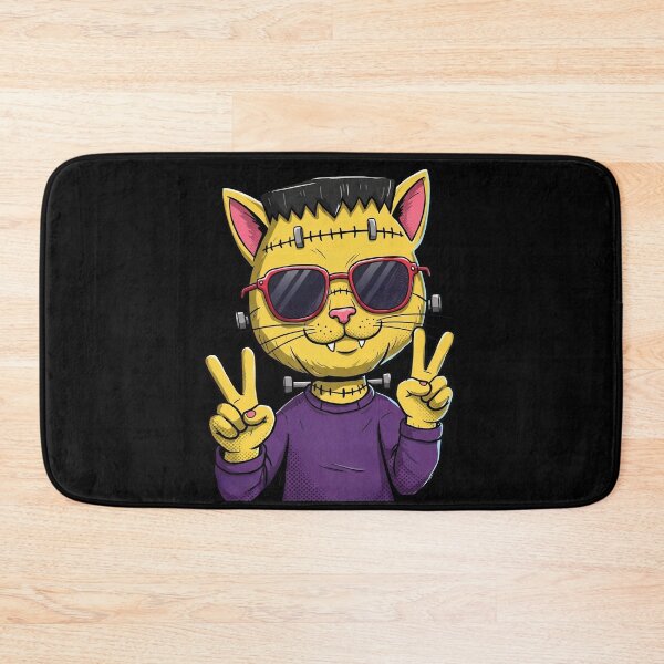 Item preview, Franken Meow Collection: Groovy Peace Cat 11 designed and sold by Frankenpetz.