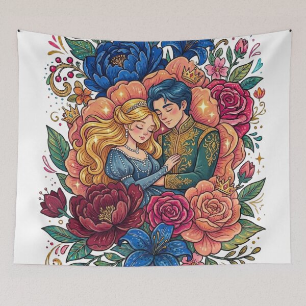 Item preview, Flowers, Prince and Princess designed and sold by PP&RAINBOW SHOP.